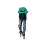 Lake Green T-Shirt + Blue Jeans  
Озеро Зеленый Футболка + Синие Джинсы