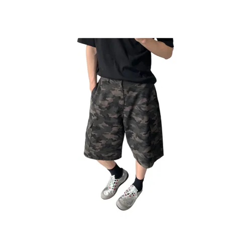SHIQUANYI Камуфляжные брюки, мужские, джинсовые шорты