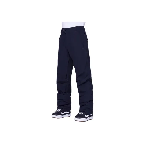 686 Мужские Повседневные Брюки Черные