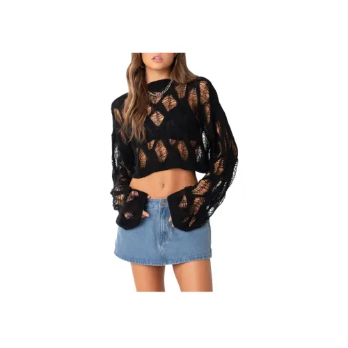Edikted Clover Потертый Свитер Женские