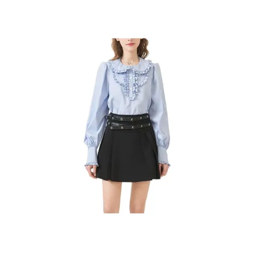 JORYAweekend Повседневные короткие юбки Женские Черный