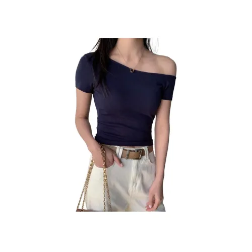 DOUBLE STAR 88 T Рубашка Женская Темно-синяя