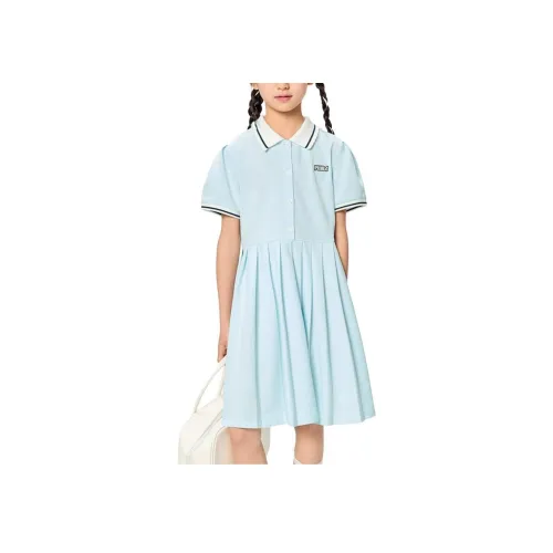 PUMA Платье Sportstyle Series Розово-синий 80001 Для детей 3-7 лет