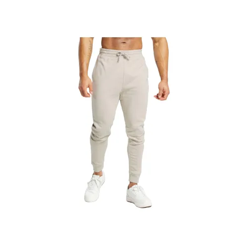 GYMSHARK CREST JOGGERS Вязаные тренировочные брюки Мужские цвет серый цвет каменный