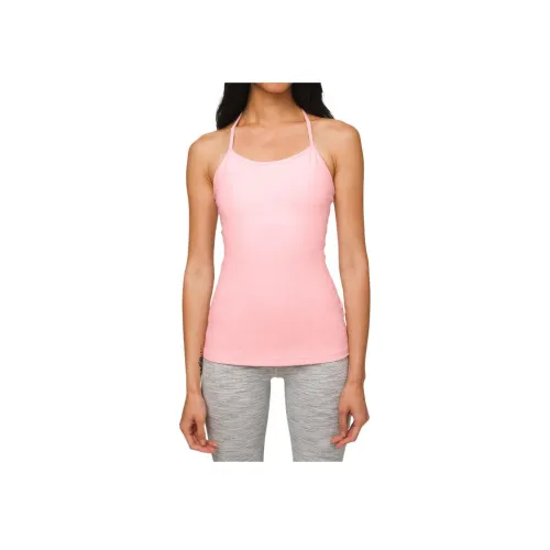 lululemon Пава Y Майка Женская Розовая