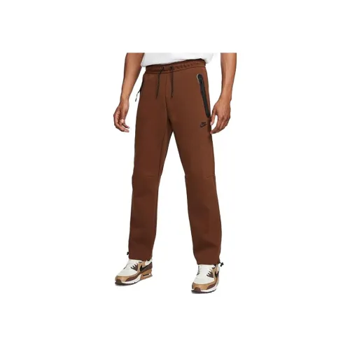 Nike Темно-коричневые Мужские Повседневные Штаны