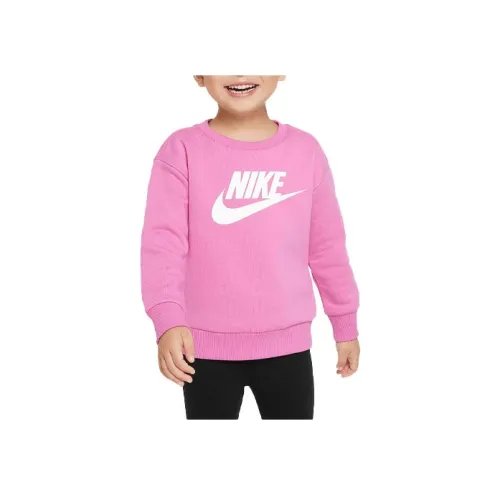 NIKE Озорной розовый Детский Свитшот