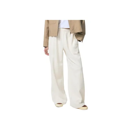 UNIQLO Вязаные спортивные брюки Женские Белые