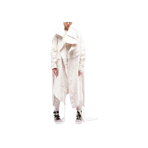 DEMOBAZA Белое Мужское Пальто