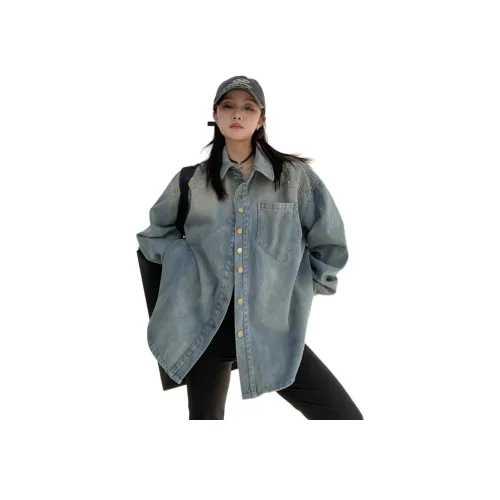 SOUL WORKER Деним Куртка Унисекс