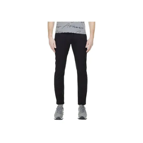 ARMANI JEANS Мужские Повседневные Брюки Черные