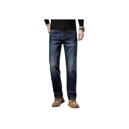 ZENGZHI Джинсы Облегающий крой Прямой крой Унисекс