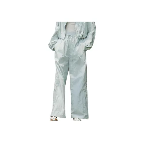 AIVEI Мятно-зеленые Женские Повседневные Брюки