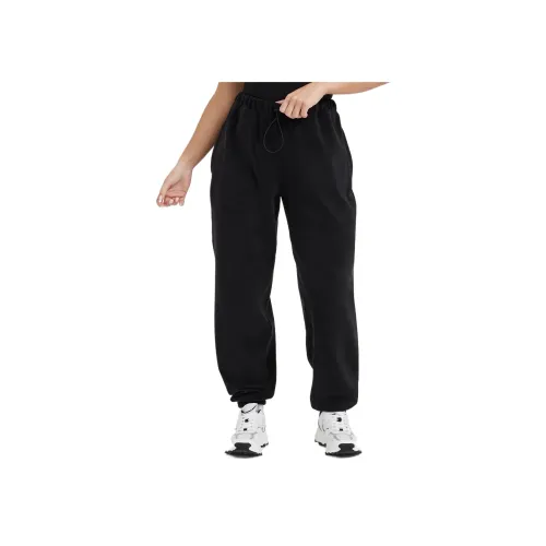 ONER ACTIVE Флис OVERSIZED Joggers Вязаные Спортивные Штаны Женские Черные