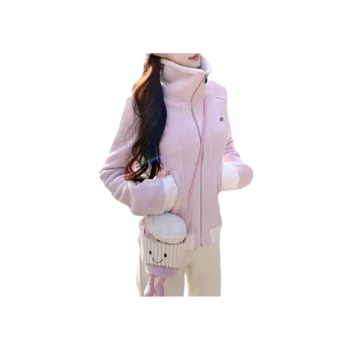 GEZITAI Розовый Фиолетовый Женский Свитшот