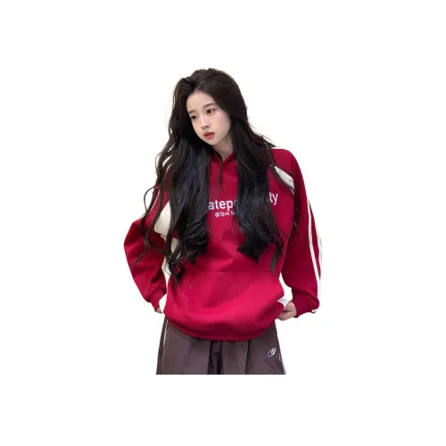 LAKESI Бордовый Женский Свитшот