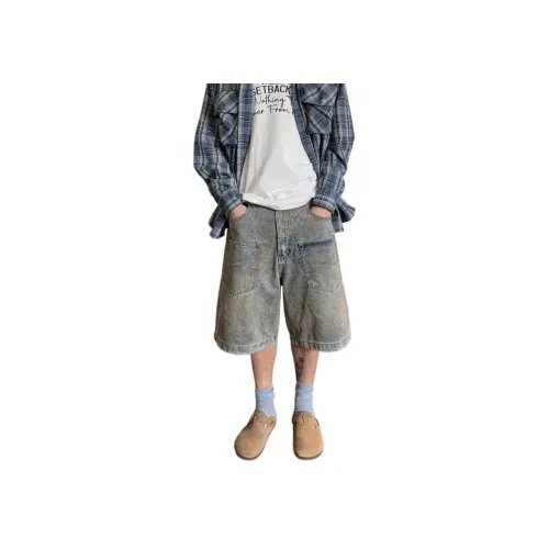 M JEANS STUDIOS 7 Джинсовые шорты Унисекс