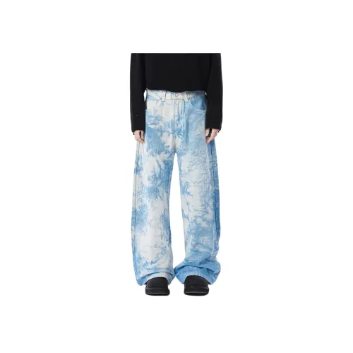 KUXIANSEN Изогнутый нож Джинсы Унисекс