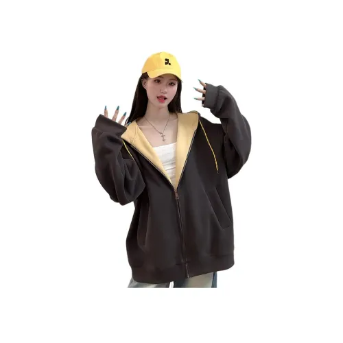 MUCCHIC Темно-серый Женский Свитшот