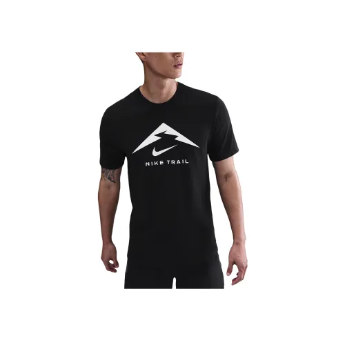 Nike Dri Fit SS25 Трейл Раннинг Рубашка Мужская