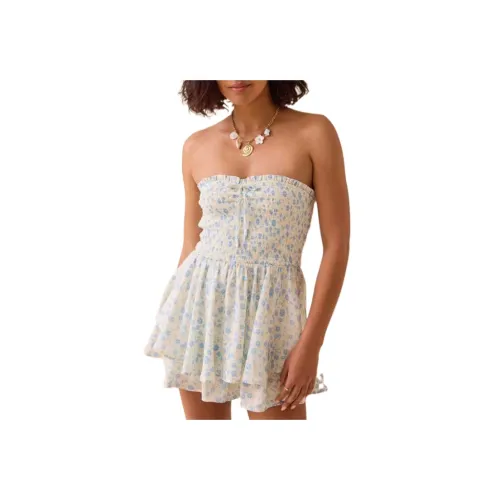 ALTAR'D STATE Nolan Без бретелей Romper Без рукавов Платье Женские
