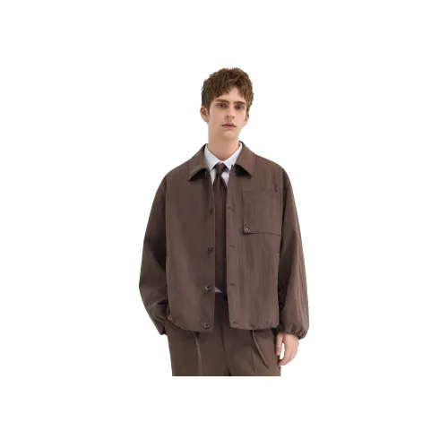 WILD LEADER Коричневый Унисекс Куртки