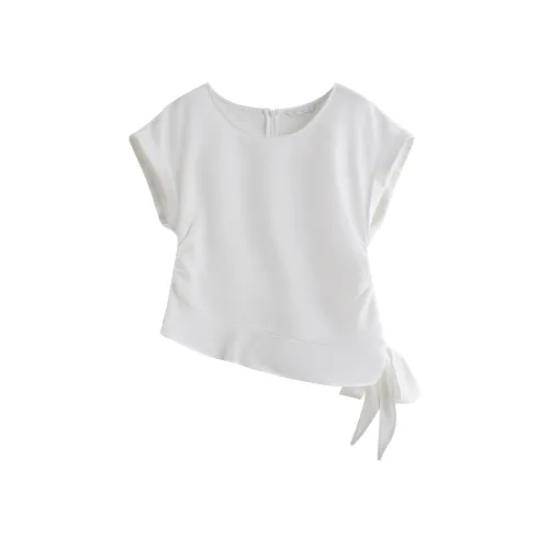 FANSILANEN Белая Женская Футболка