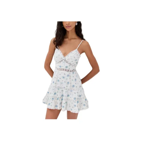 LOVESHACKFANCY Slip Платье Женское