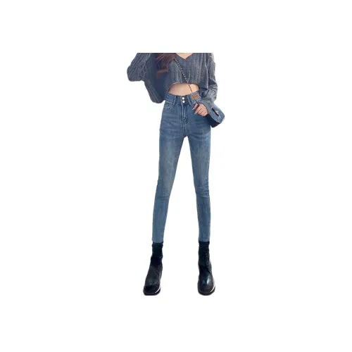Weixi Blue Women's Jeans Weixi Синий Женские Джинсы