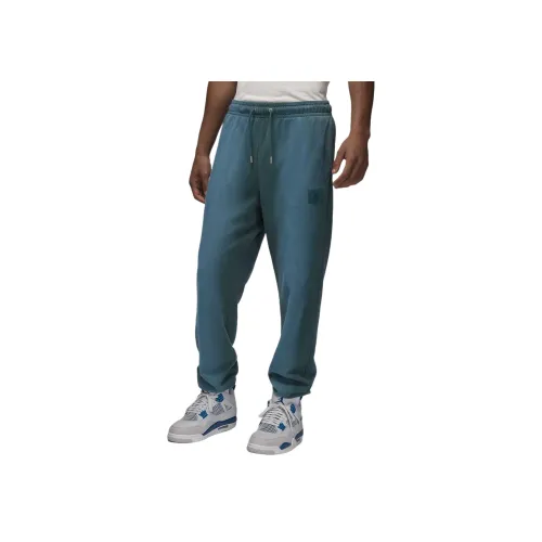 Jordan Flight Fleece Вязаные Тренировочные Штаны Мужские Oxidized Green