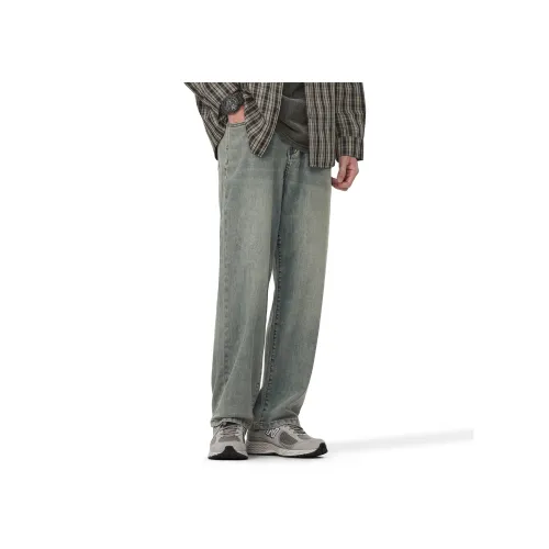 GWIT Джинсовый Светло-Синий/Синий Мужские Джинсы