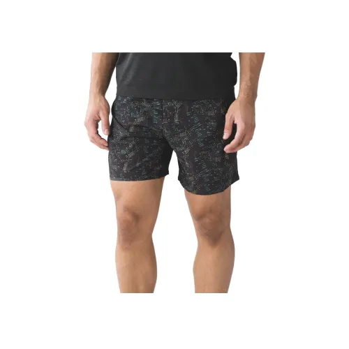 lululemon Волна Смешанный цвет Мужские спортивные шорты