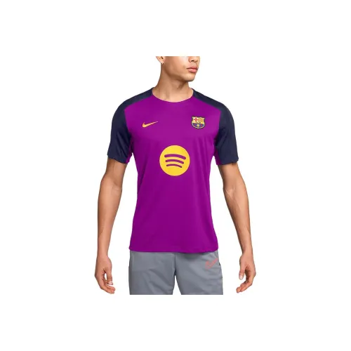 nike Dri Fit FC Barcelona 25 26 Strike Топ Футбол Джерси Мужской