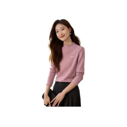 MOHANYIMEI Орхидея Фиолетовый Женский Трикотаж