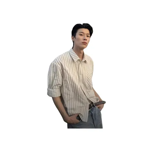 MORii Элегантные Белые Унисекс Рубашки