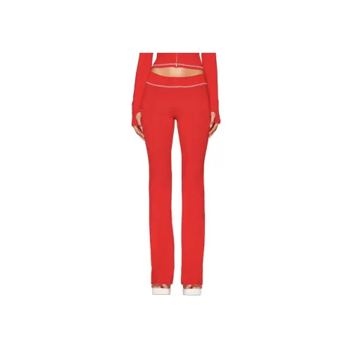 I.AM.GIA BLARE TRACKPANT Вязаные спортивные брюки женские красные