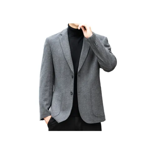 FORTEI Бизнес-костюм мужской серый