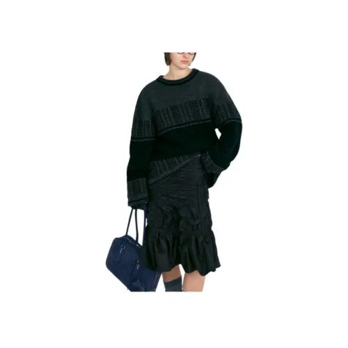 LOW CLASSIC FW25 Жаккард KNIT Свитер Женские