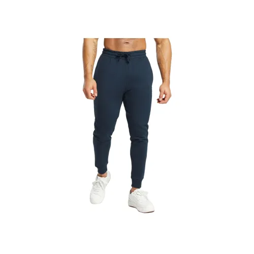 GYMSHARK CREST JOGGERS Вязаные тренировочные брюки Мужские Морской синий
