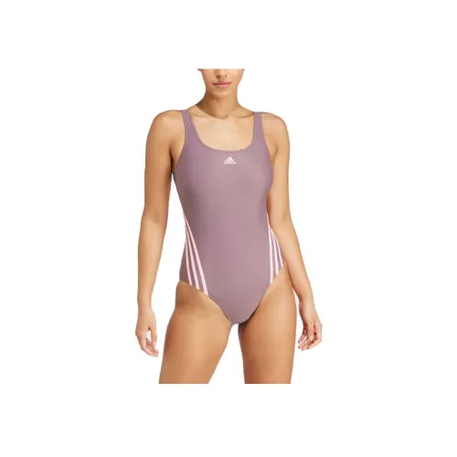Adidas 3 Stripes Купальник Van Pis Купальник Женский Фиолетовый