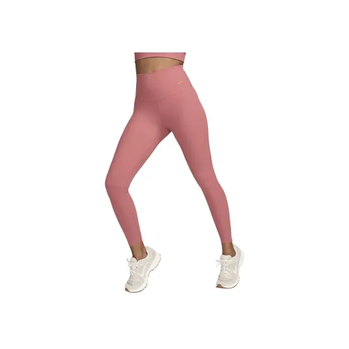Nike Женские Мягкие Леггинсы с Высокой Талией 7 8 Каньон Розовый
