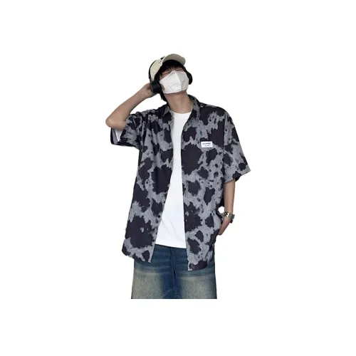 QEWBG Черный Унисекс Рубашки