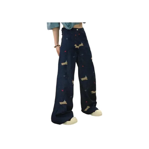 RENBEN1986 Унисекс Джинсы