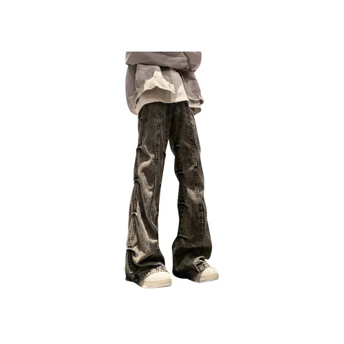 DANGERTIGER Черные Унисекс Джинсы