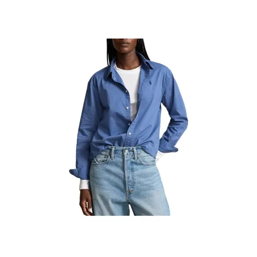 Polo Ralph Lauren SS24 Рубашка Женская Синяя