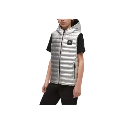 Moose Knuckles Серебряный Kids Жилеты