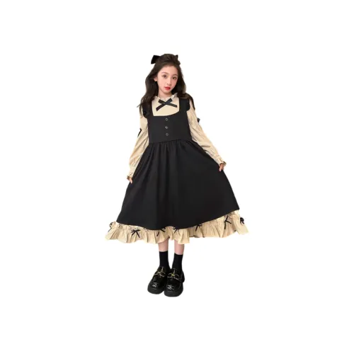 PROTECTCAMEL Черные Платья для девочек