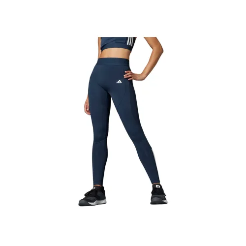 adidas clothing Женские синие леггинсы