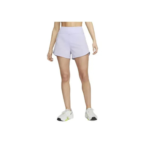 NIKE Светло-лавандовые Женские Повседневные Шорты