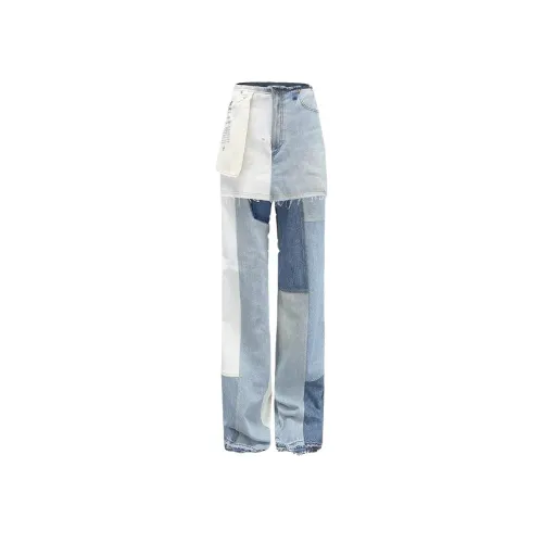 CPLUS SERIES x Levi's Remade SS24 Джинсы Женские Светло-Синий